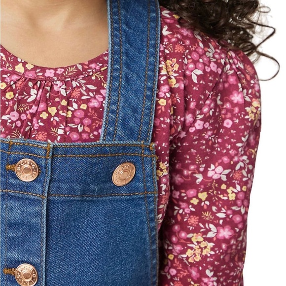 2-BCBG Toddler Girl 2 Pc Jumper Set - Picture 7 of 7